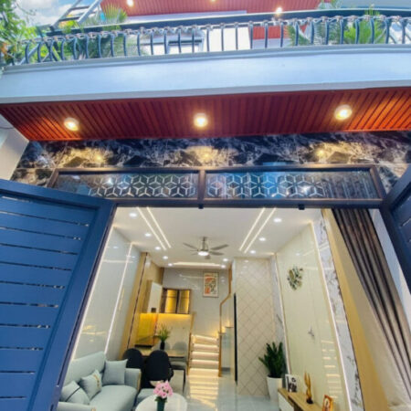 L1583 ⭐️ sát UBND phường Gò Vấp, SHR, Vuông, 3 tầng, 4x8m, 4.x tỷ