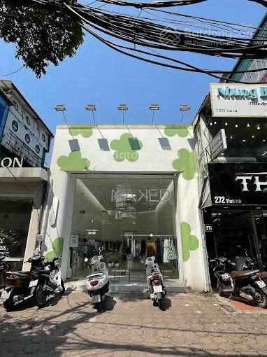 Cho thuê cửa hàng 274 Phố Thái Hà, Diện tích 110m2, mặt tiền 5,8m, vỉa hè 6m, Giá: 50 triệu/ tháng,
