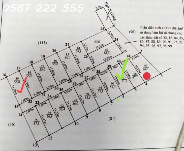 Lô đất hiếm giá tốt gần Vinhomes Dương Kinh – chỉ 9xx triệu ZALO 0567 222 555