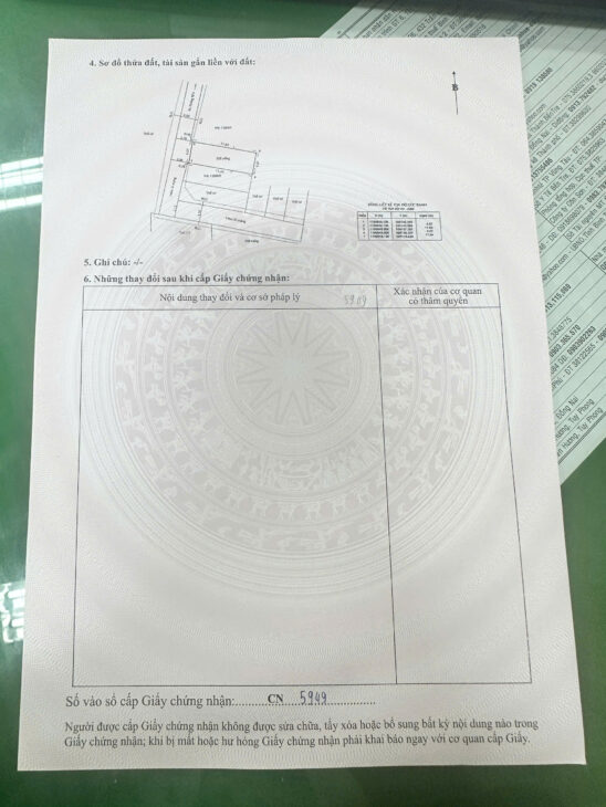 Bán Lô Đất Hẻm Xe Hơi 120/4/3 Đường Số 4, Phường 16, Quận Gò Vấp (cũ)