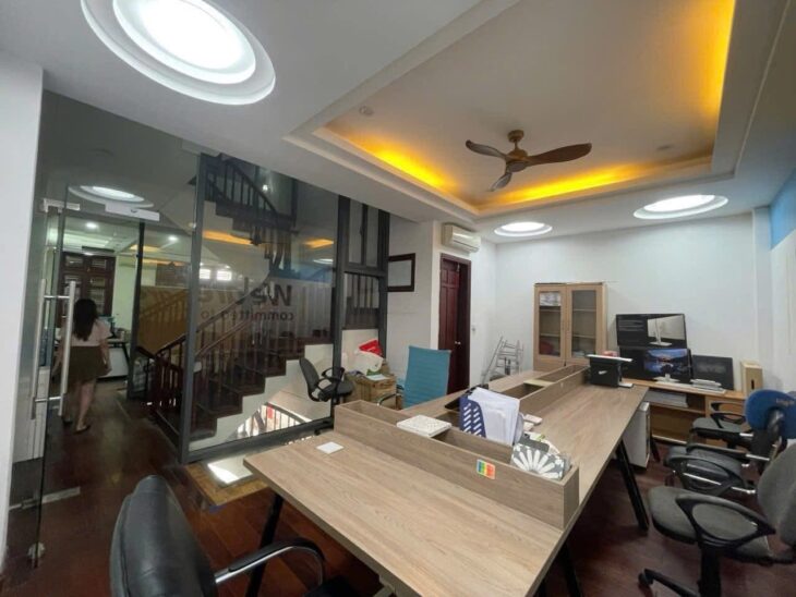 ⚜️ TÒA VĂN PHÒNG KĐT MỚI YÊN HÒA, TRUNG KÍNH ĐÔI, CẦU GIẤY 75M2 5T MT 6M, CHỈ 36.5 TỶ ⚜️