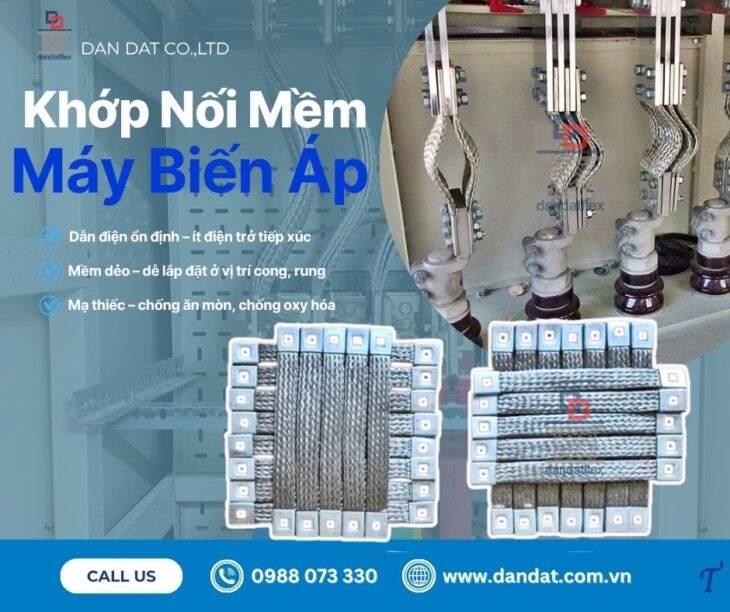 Thanh đồng bện/ Thanh nối mềm máy biến áp/ Khớp nối đồng bện/ Khớp nối mềm busway/ Busbar barid