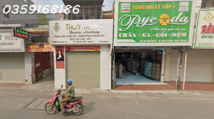 đường Ngô Gia Tự, 125 triệu/m2, 198m2, trước mặt 5m, pháp luật tất cả, địa chỉ đẹp