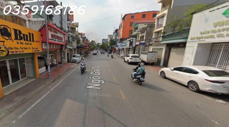 con đường Ngô Gia Tự, 120 triệu/m2, 198m2, mặt tiền 5m, pháp luật tất cả, địa chỉ đẹp