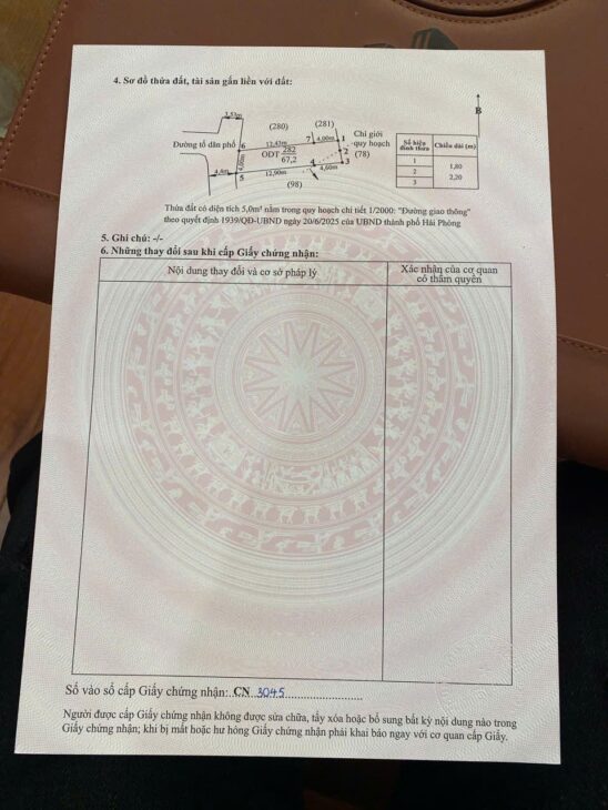 🔥Lô đất hiếm – chưa từng xuất hiện trên thị trường Tiểu Trà, Hưng Đạo – Dương Kinh Giá chỉ hơn 2