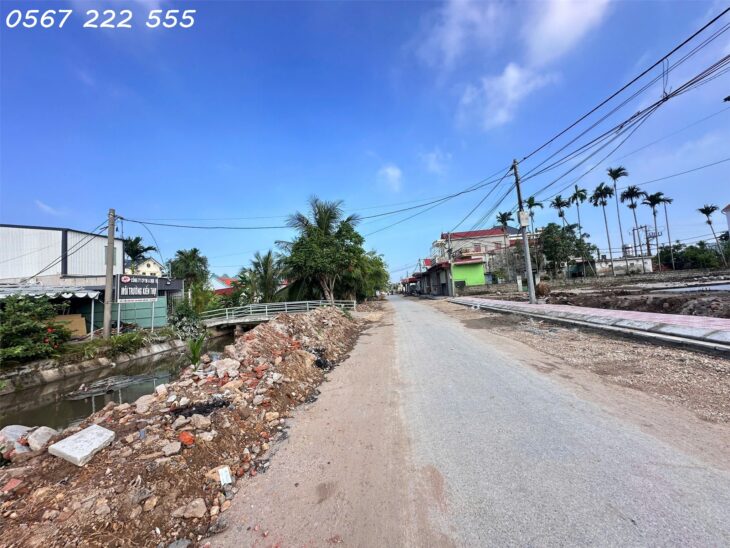 Lô đất 96m² mặt đường mương Tân Phong – giá chỉ 1,6x tỷ ZALO 0567 222 555