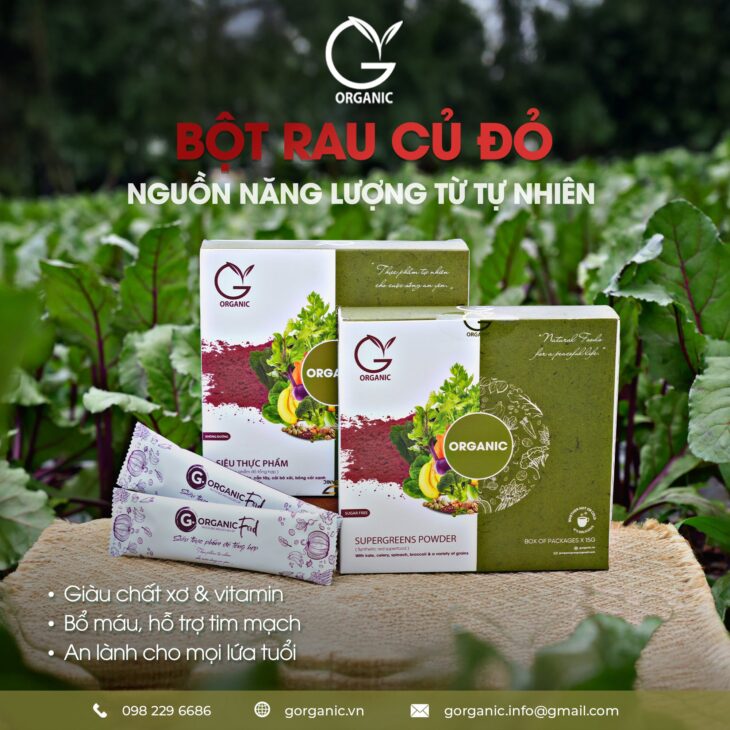 G.ORGANIC – Tiên Phong Thực Phẩm Hữu Cơ Chân Thật