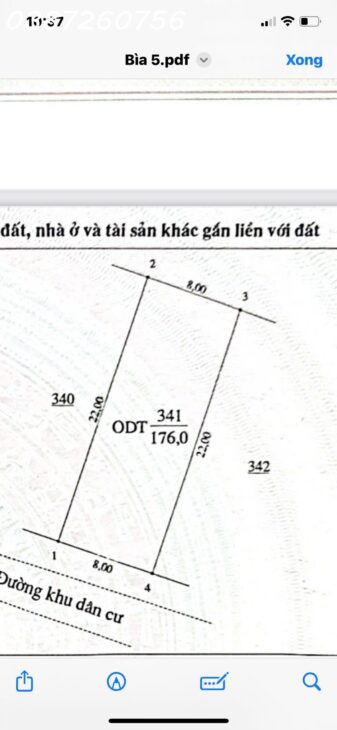 CHÍNH CHỦ CẦN BÁN 176m² ĐẤT TẠI THÔN BẾN SƠN – TT. YÊN LẬP – H. YÊN LẬP – PHÚ THỌ