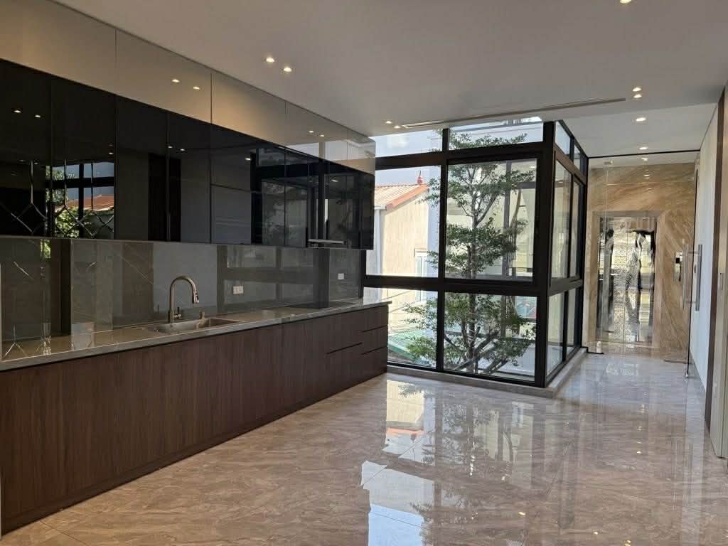 nhà đẹp lô góc Việt Hưng, 100m x 7 tầng, ôtô tránh, gần BigC Long Biên