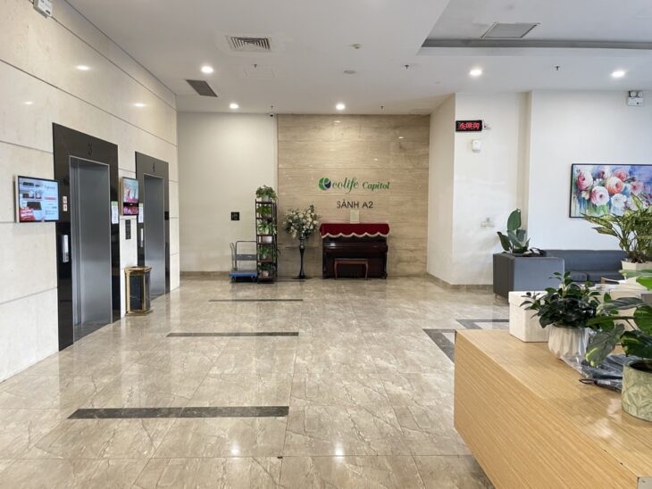 (Tin thật 100%) CH 74m2 x 2PN tại Ecolife Capitol Tố Hữu – Ban công Đông Bắc – Nội thất đẹp