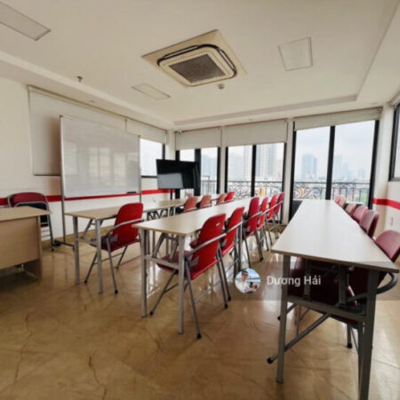 MẶT PHỐ DƯƠNG KHUÊ CẦU GIẤY – VỈA HÈ Ô TÔ HAI CHIỀU – DÒNG TIỀN 75TR/TH- 9 TẦNG THANG MÁY