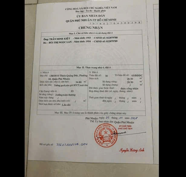 Bán nhà mặt tiền hẻm 120// thích quảng Đức phường 4 Phú nhuận Mặt tiền đường số 7, hẻm xe hơi,