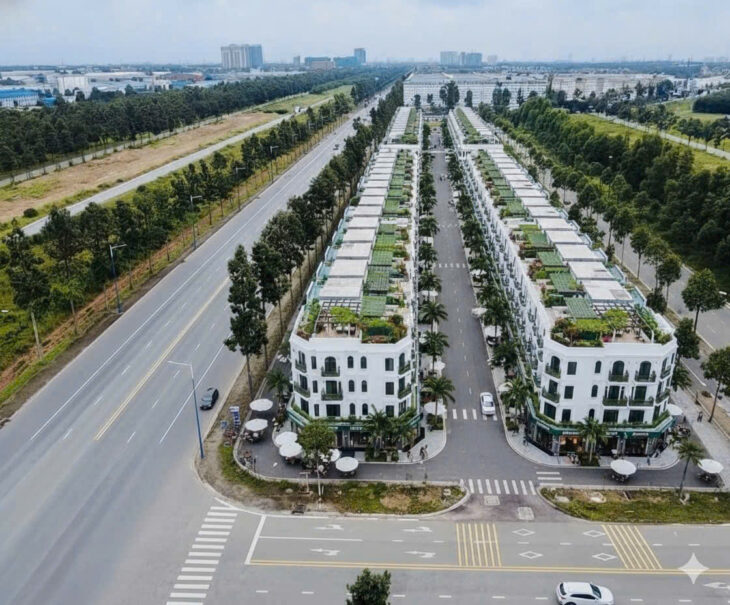 Nhà phố, Shophouse tại dự án Golden Boulevard nhà phố liền kề tại TTHC Bình Dương, tiện ích gần KCN