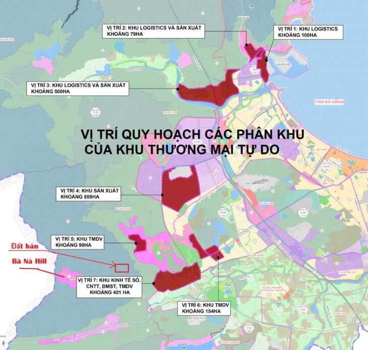 # Đất Hòa Ninh, cạnh Khu TM Tự Do gần Bà Nà Hill 5500m2 ngang 55m, Lô Góc đường 10m, 100% Thổ Cư
