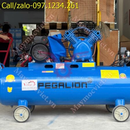 Máy nén khí có dầu Pegalion 120L TM-W-0.36/8 giá rẻ Máy nén khí có dầu Pegalion 120L TM-W-0.36/8 giá rẻ