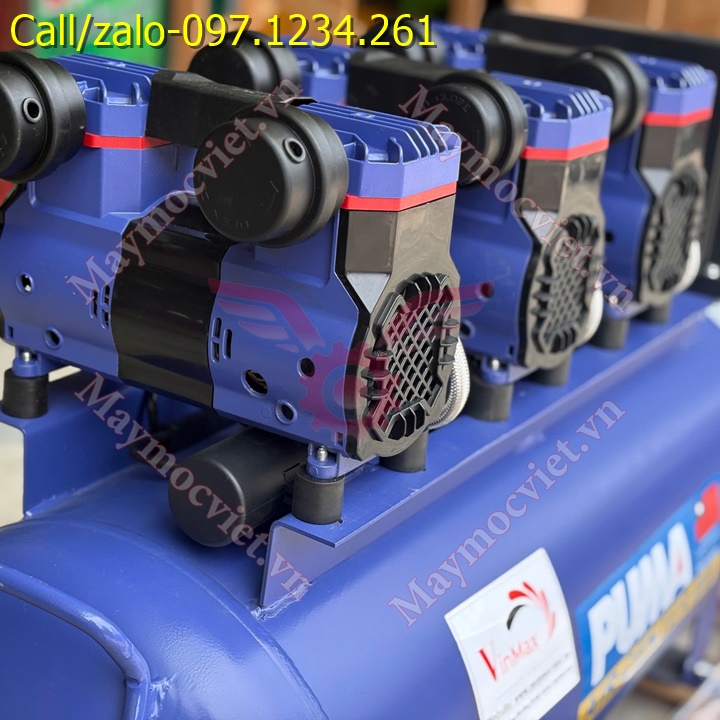 Máy nén khí không dầu Puma 100 lít – 3Hp giá rẻ