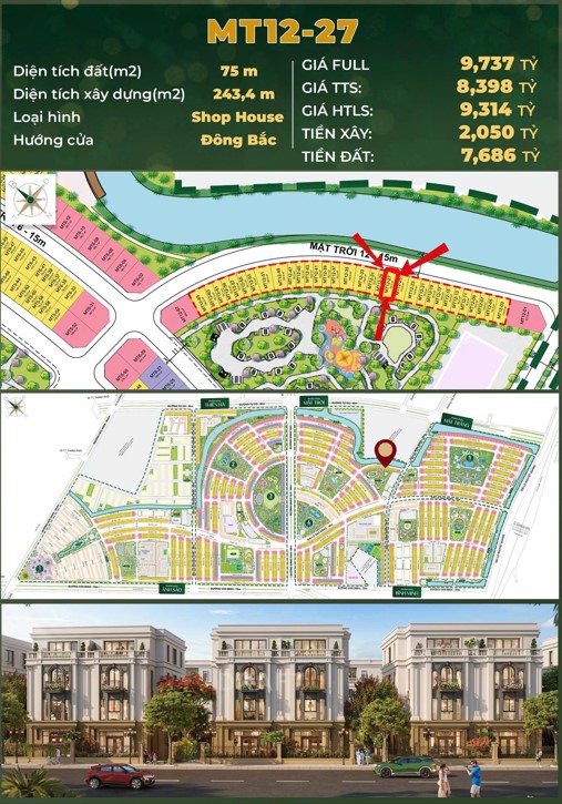 🌟 LIỀN KỀ 4 TẦNG – TH8A-143 PHÂN KHU THIÊN HÀ – VINHOMES GOLDEN CITY