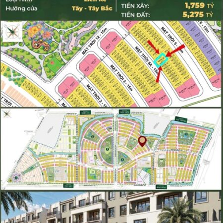 🌟 LIỀN KỀ 4 TẦNG – MT8A-40 VINHOMES GOLDEN CITY