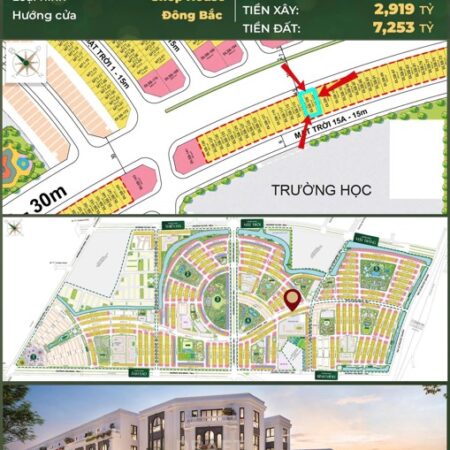 🌟 SHOPHOUSE 4 TẦNG – DLSB-109 ĐẠI LỘ SAO BĂNG 30M – VINHOMES GOLDEN CITY