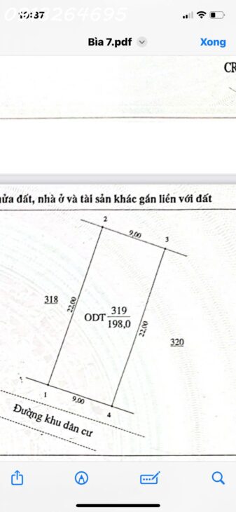 CHÍNH CHỦ CẦN BÁN 198m² ĐẤT TẠI THÔN BẾN SƠN – TT. YÊN LẬP – H. YÊN LẬP – PHÚ THỌ