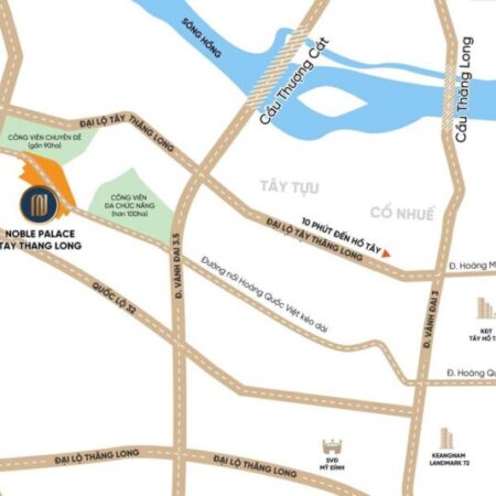 NOBLE PALACE TÂY THĂNG LONG VỐN VÀO 3 TỶ, ĐANG BÁN PHÂN KHU CỰC ĐẸP