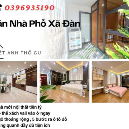 Bán nhà Phố Xã Đàn, 41m2, Sổ Đẹp, Nội Thất Tiền Tỷ, Giá: 13.7 Tỷ, Lh: 0396935190.