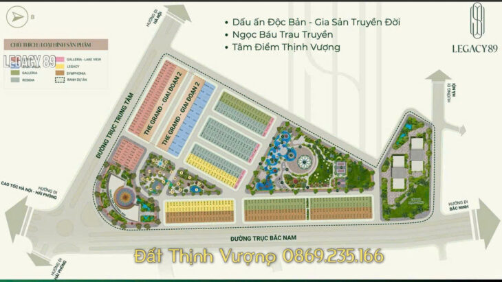 Nhận booking LEGACY 89 ( CĐT Hưng Hải ) địa điểm độc đắc Nhất Phường Mỹ Hào, Hưng Yên