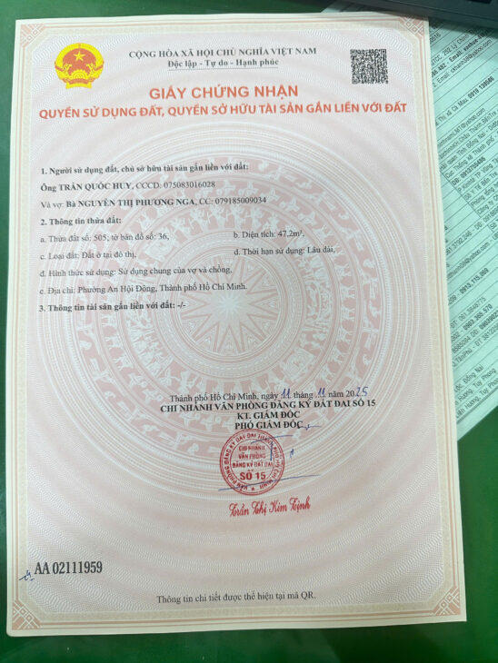 Bán Lô Đất Hẻm Xe Hơi 120/4/3 Đường Số 4, Phường 16, Quận Gò Vấp (cũ)