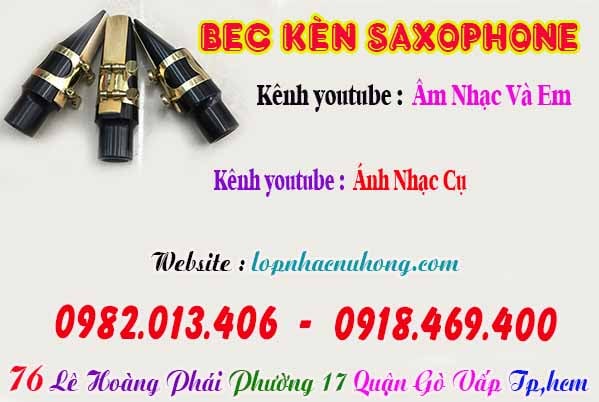 Mua bec ( búp ) kèn saxophone tại gò vấp, Tp.Hồ Chí Minh