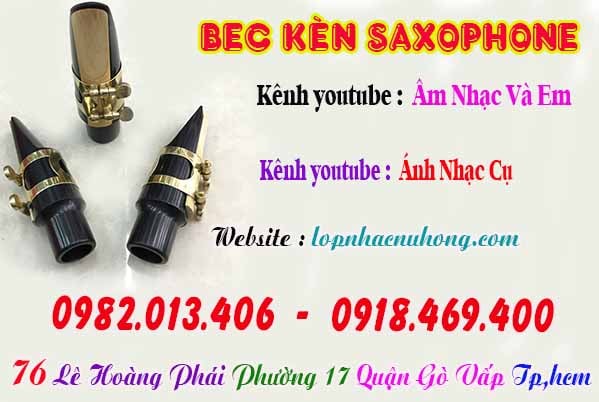 Mua bec ( búp ) kèn saxophone tại gò vấp, Tp.Hồ Chí Minh