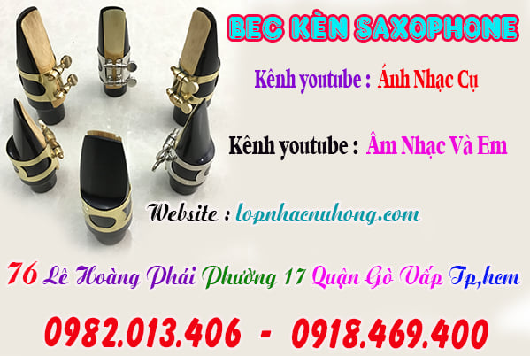 Mua bec ( búp ) kèn saxophone tại gò vấp, Tp.Hồ Chí Minh