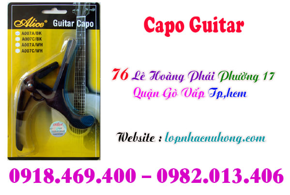 Mua capo đàn guitar tại gò vấp, Tp.hcm