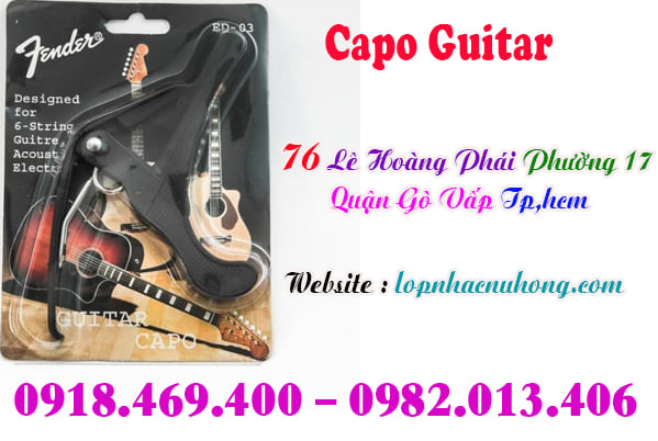 Mua capo đàn guitar tại gò vấp, Tp.hcm