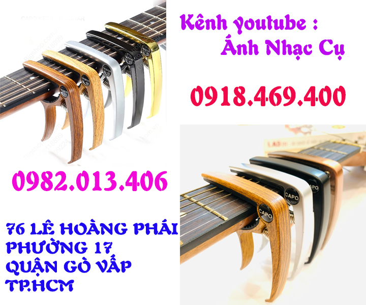 Mua capo đàn guitar tại gò vấp, Tp.hcm
