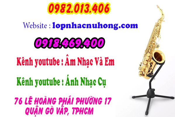 Mua chân kèn saxophone tại gò vấp, tphcm