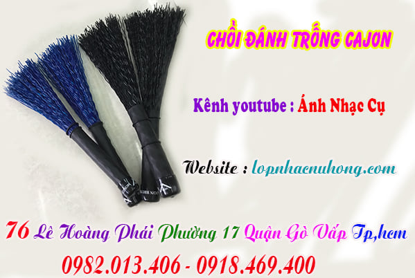 Mua chổi đánh trống cajon tại gò vấp, tphcm