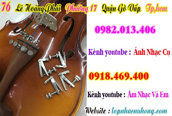 Mua chốt móc dây đàn violin tại gò vấp, Tp.Hồ Chí Minh