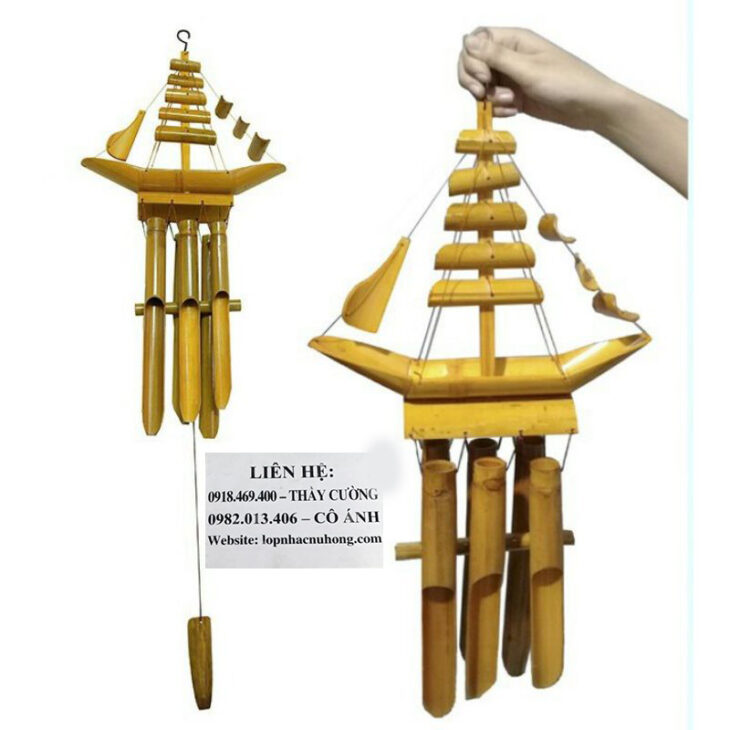 Mua chuông gió tre, trúc tại gò vấp, tphcm