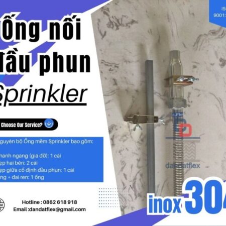Ống nối mềm cứu hỏa/ Ống nối mềm PCCC/ Ống mềm nối đầu phun sprinkler/Dây nối mềm inox cho sprinkler Ống nối mềm cứu hỏa/ Ống nối mềm PCCC/ Ống mềm nối đầu phun sprinkler/Dây nối mềm inox cho sprinkler