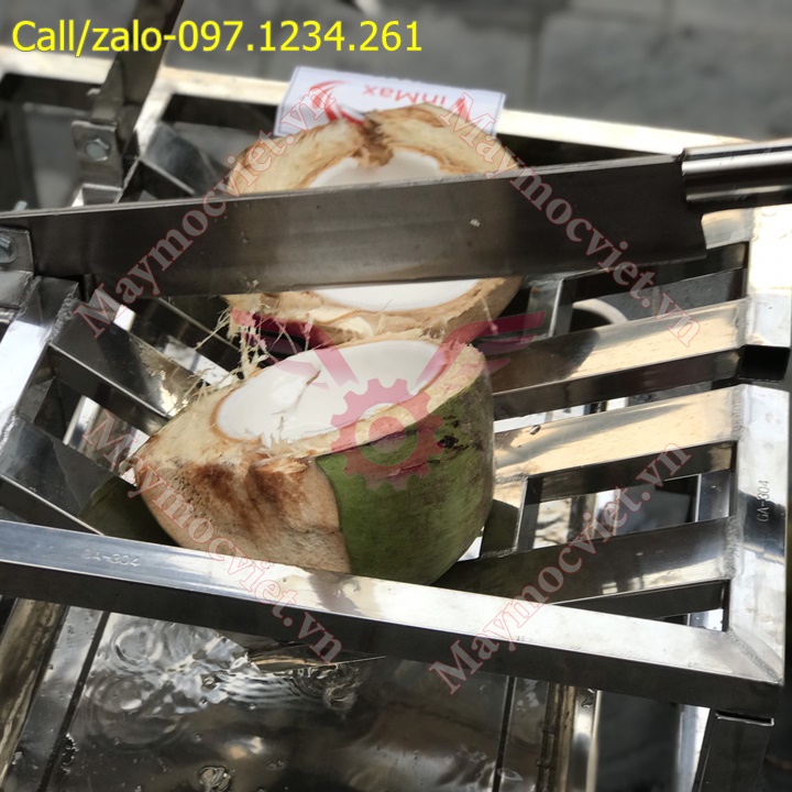 Thiết bị bổ và đục lỗ dừa tươi VM304 giá rẻ