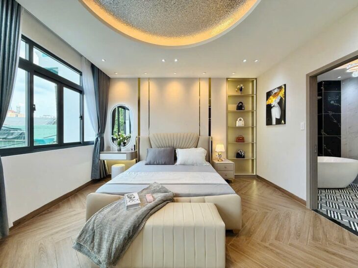 50m2, BÁN NHÀ 4 TẦNG, HXH LÊ VĂN THỌ, P8 GÒ VẤP, 6 TỶ NHỈNH