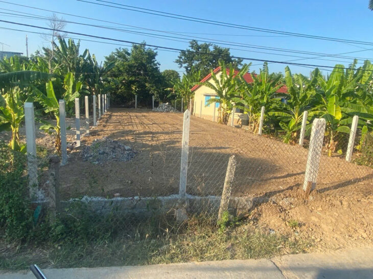 Diên An Ngang 9m Gần Như Full Thổ Cư Mặt Tiền Đường Bà Đội đường đẹp dân đông Chủ cần bán Lô Đất