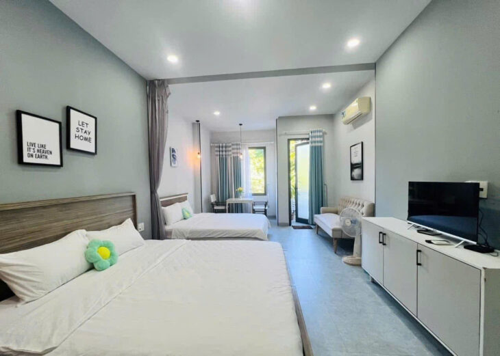 Bán nhà 4 tầng đường Nguyễn Đình chiểu , Nha Trang Đường hiện trạng 20 vị trí đối diện đại học