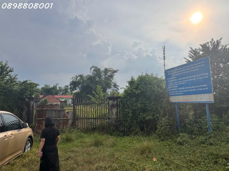 Bán đât mặt tiền My khánh full thổ 3763mThái Mỹ, Củ Chi – cách Vinhomes Đức Hòa chỉ 2km Giá 29,9