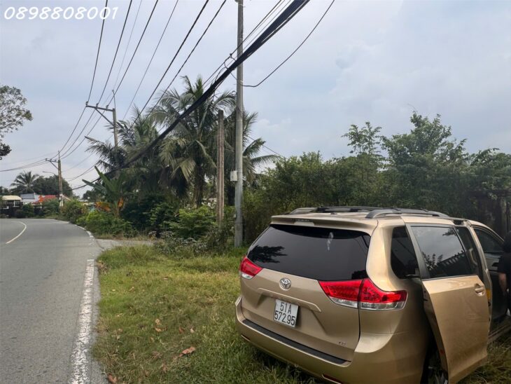 Bán đât mặt tiền My khánh full thổ 3763mThái Mỹ, Củ Chi – cách Vinhomes Đức Hòa chỉ 2km Giá 29,9