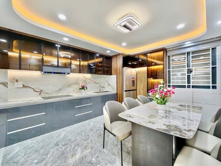 4❌13m, BÁN NHÀ XÂY MỚI, 4 TẦNG, HXH, BÙI QUANG LÀ, P12 GÒ VẤP, 7 TỶ NHỈNH