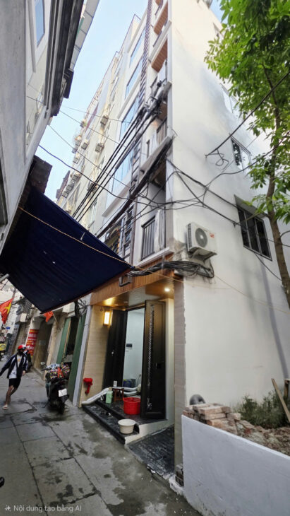 ÁN NHÀ TRẦN CUNG – MỚI – 7 TẦNG THANG MÁY, OTO, KINH DOANH, 20M RA PHỐ 72M2 – 19 TỶ