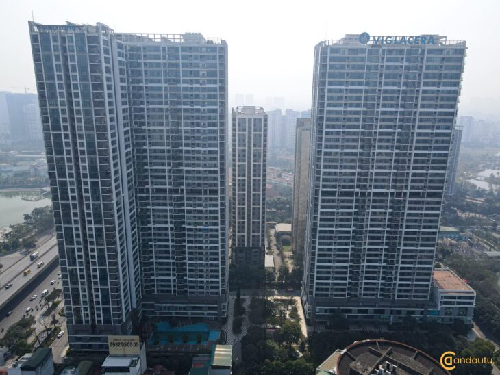 (Tin thật 100%) CH 107m2 x 3PN tại Thăng Long Number One – Ban công hướng Bắc – Nội thất 600 triệu