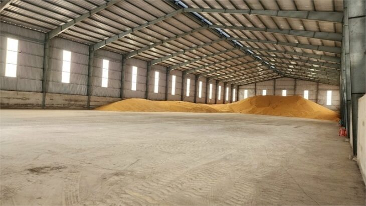 XT Xưởng sản xuất cho thuê ổn định lâu dài với khung thép kiên cố giao xưởng liền