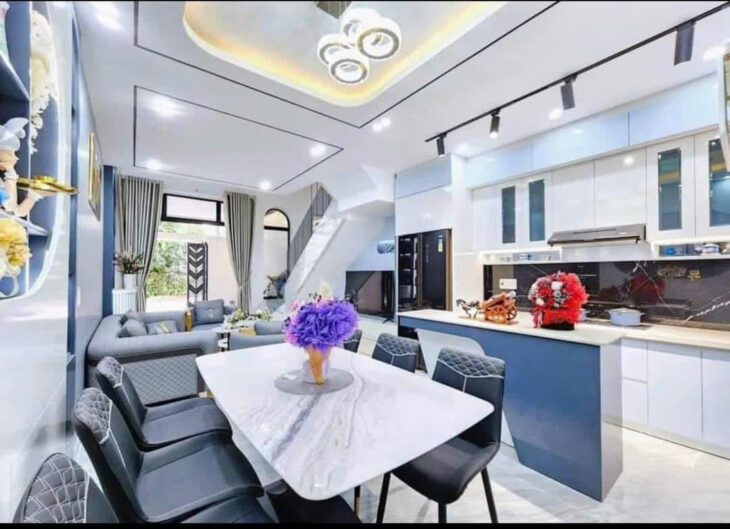 KHU SÀI GÒN MỚI-NHÀ BÈ – TẶNG FULL NỘI THẤT – 4 TẦNG – 66M2 – 6TỶ2